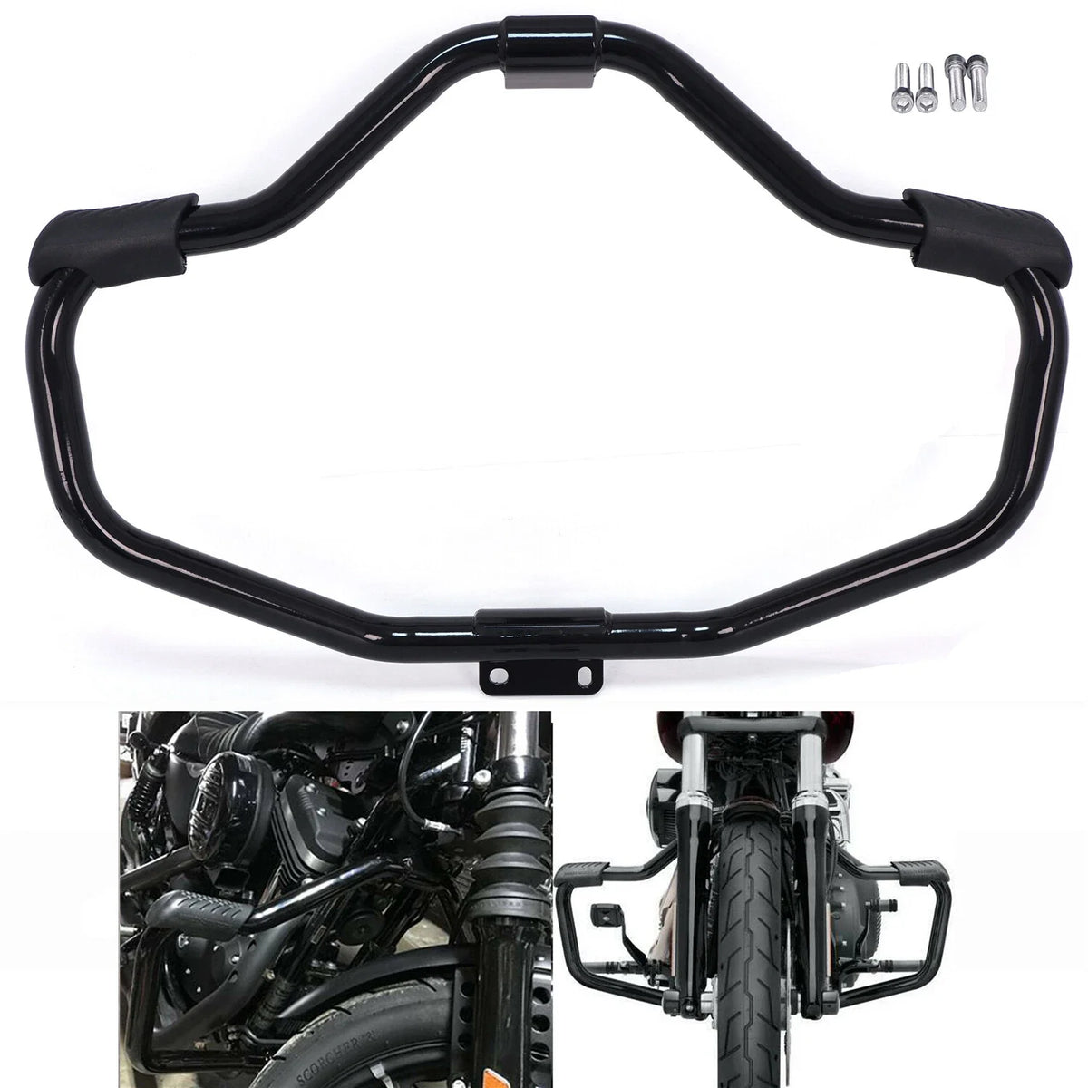 Engine Guard Highway Crash Bar for Harley Sportster 883 1200 XL XR 48 72 (2004–2020)