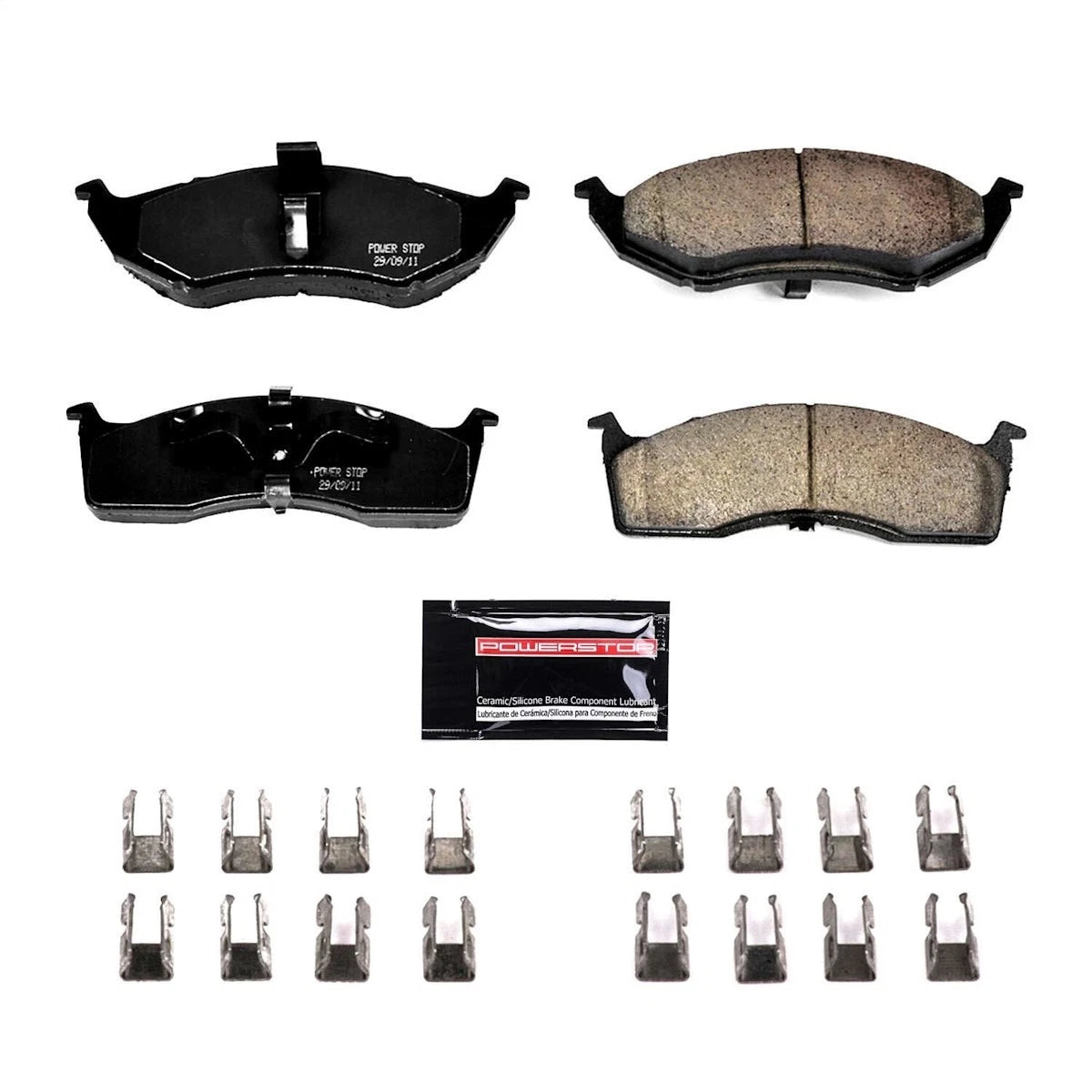 2X Powerstop Z23-642 Brake Pad Set Front for Dodge Neon (2000–2002)
