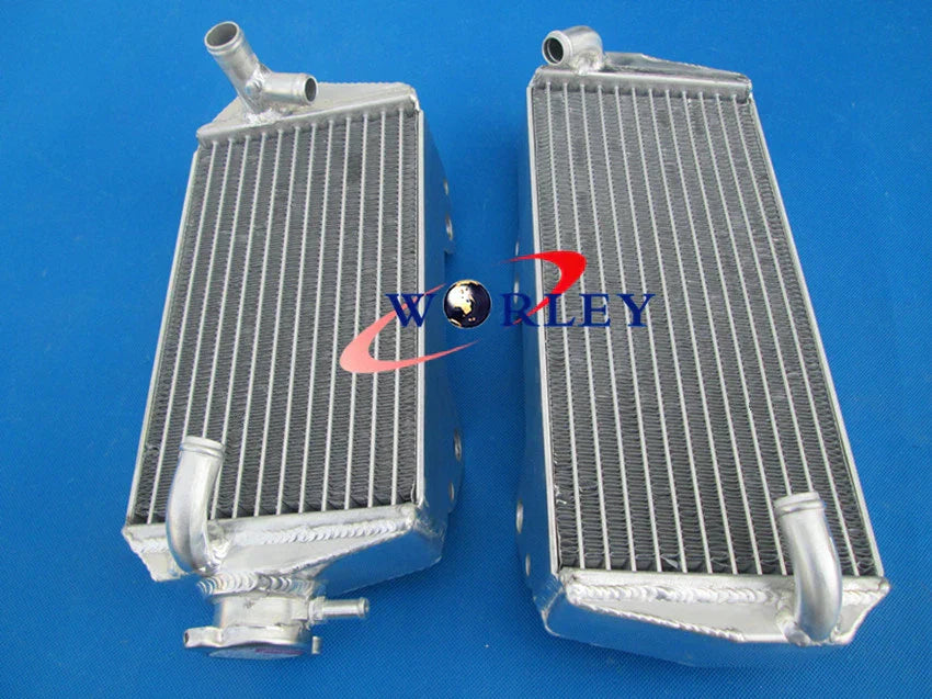 Aluminum Radiator + Red Hose for Suzuki RMZ450 2008-2014 (2008-2014)