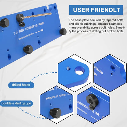 Manifold Drill Template Kit for Ford 3.5L Ecoboost (2011–2019) 72610