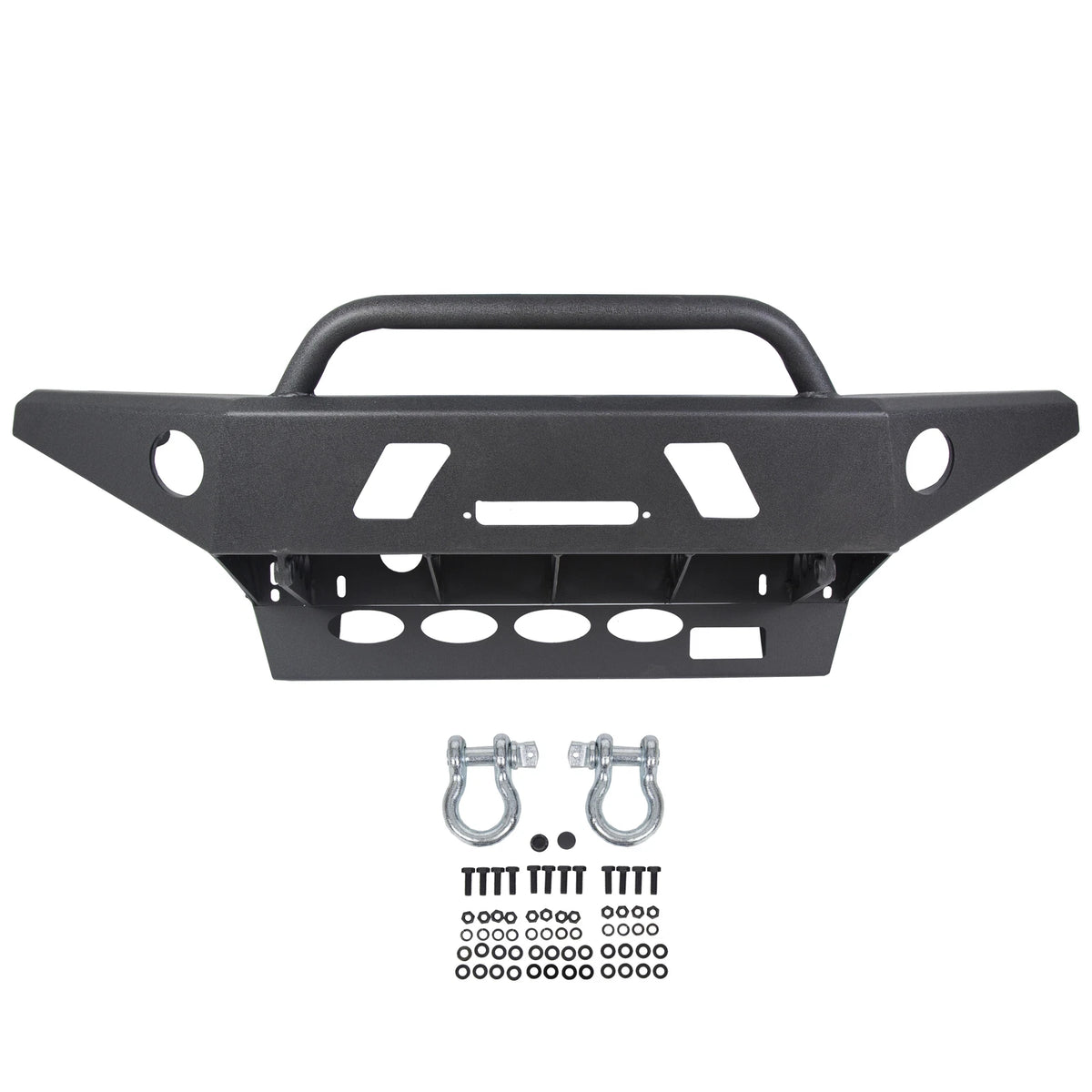 Front Bumper for Tacoma (2005–2015) - Winch Ready, LED Hole, Steel, CON-A000002087