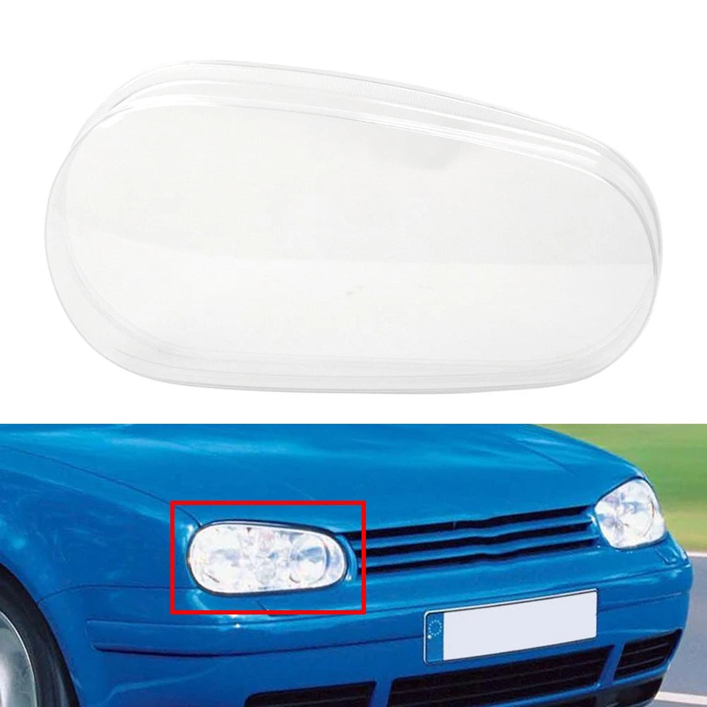Right Headlight Lens for VW Golf MK4 (1999–2005) Clear Headlamp Cover