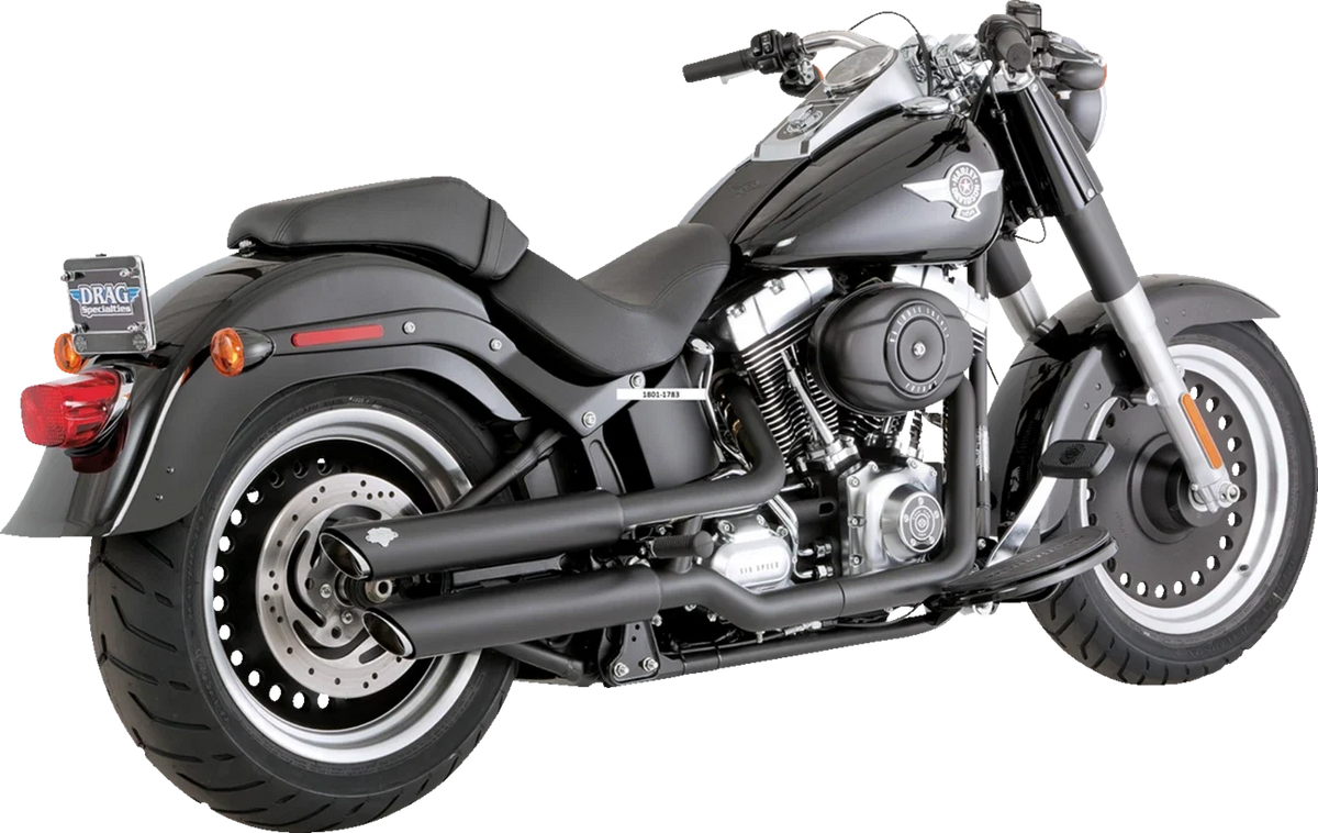 Vance & Hines Twin Slash 3" Slip-On Mufflers for Harley Davidson (2006–2023)