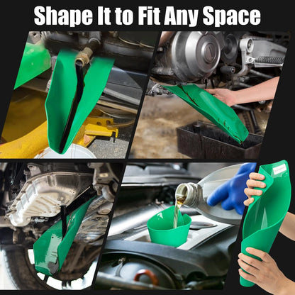 Flexible Moldable Oil Funnel for 3rd Gen Vehicles (Spill-Free Tool)