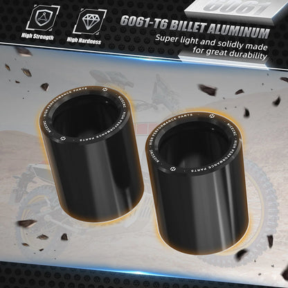 2X Front Wheel Spacers Collar for Yamaha Tenere 700 (2019–2024)