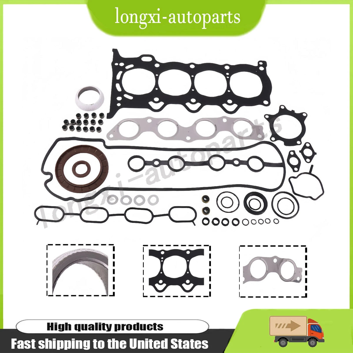 Full Engine Cylinder Gasket Kit for Toyota Yaris (1NZ 2NZ) (04111-21040)