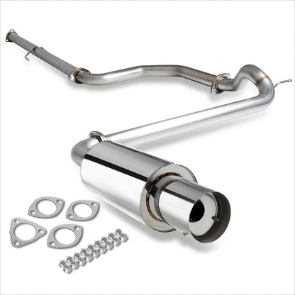 4" Round Tip Catback Exhaust System for Honda Civic ED 1989–1991