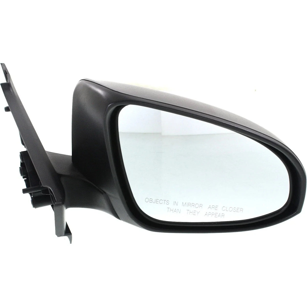 Manual Mirror Pair for Toyota Yaris Hatchback (2012–2014) Textured Black