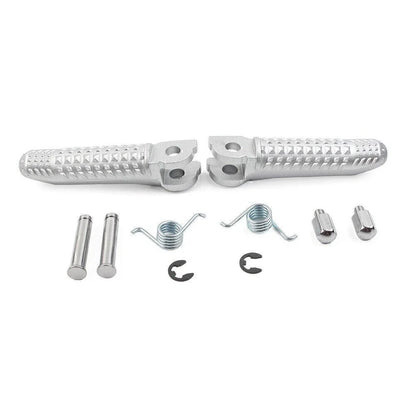 Foot Pegs Footrest Set of 2 for BMW S1000RR (2015–2017) Silver