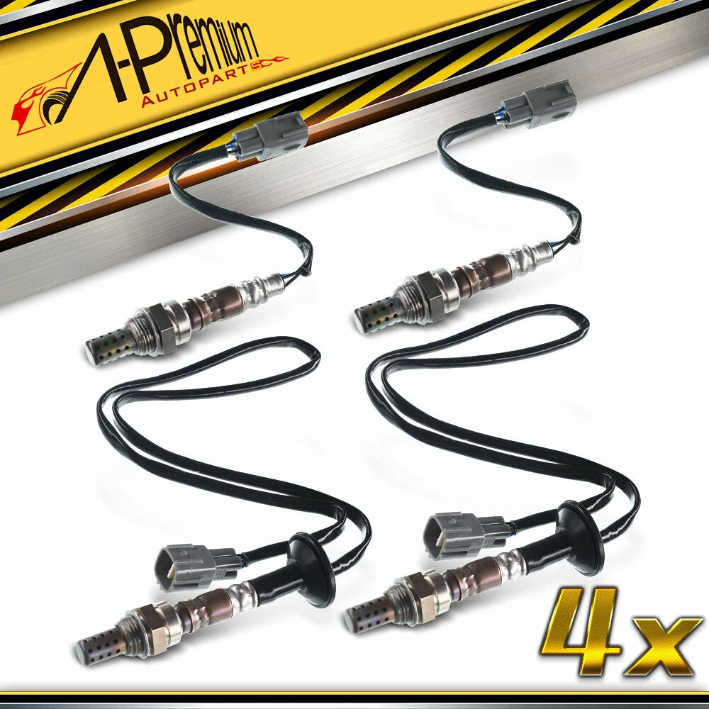 Set of 4 O2 Oxygen Sensors for Lexus SC400 (1992–1995) 89465-24050, 89465-50010