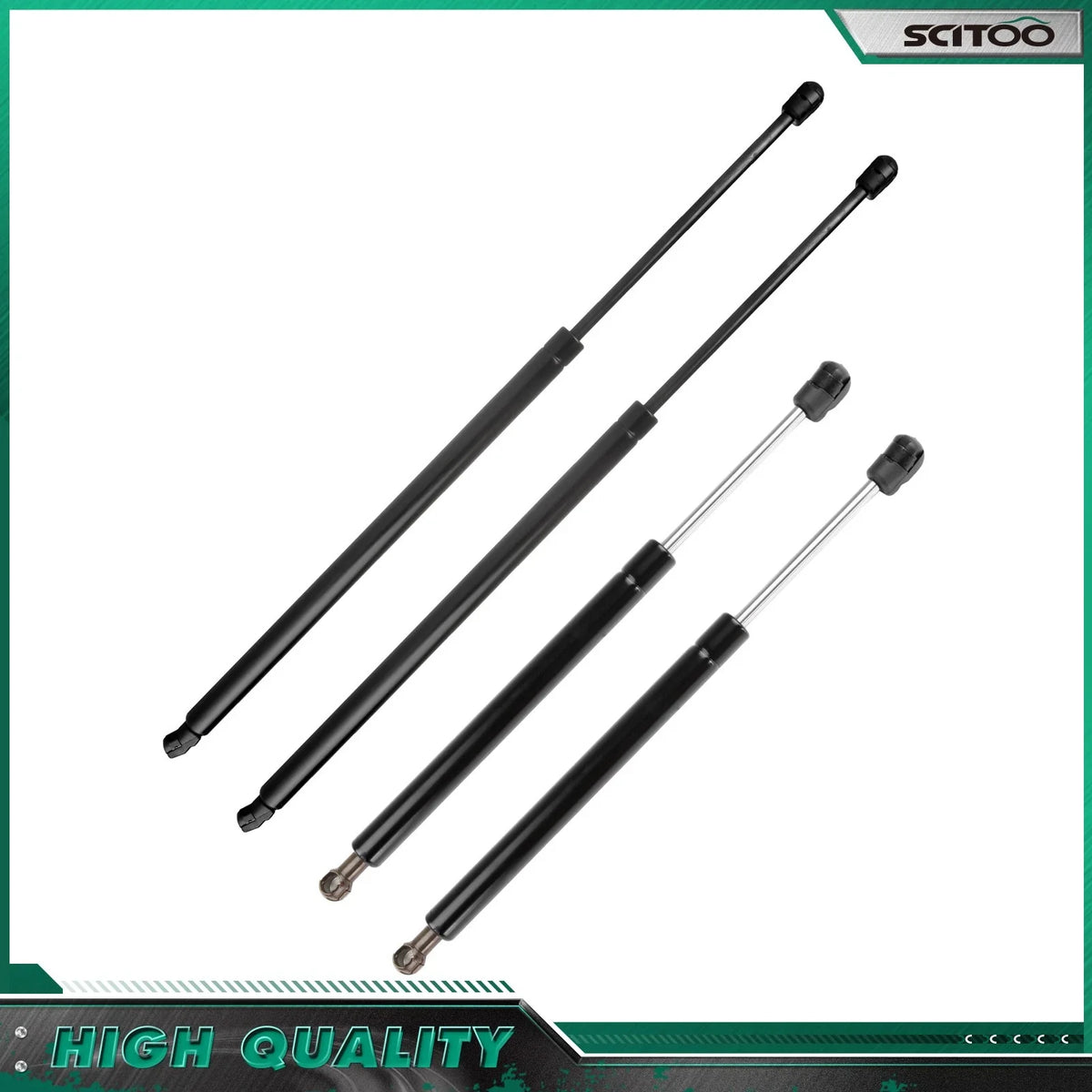 Set of 2 Tailgate Hatch Hood Lift Supports for Infiniti QX56 (2004–2010)