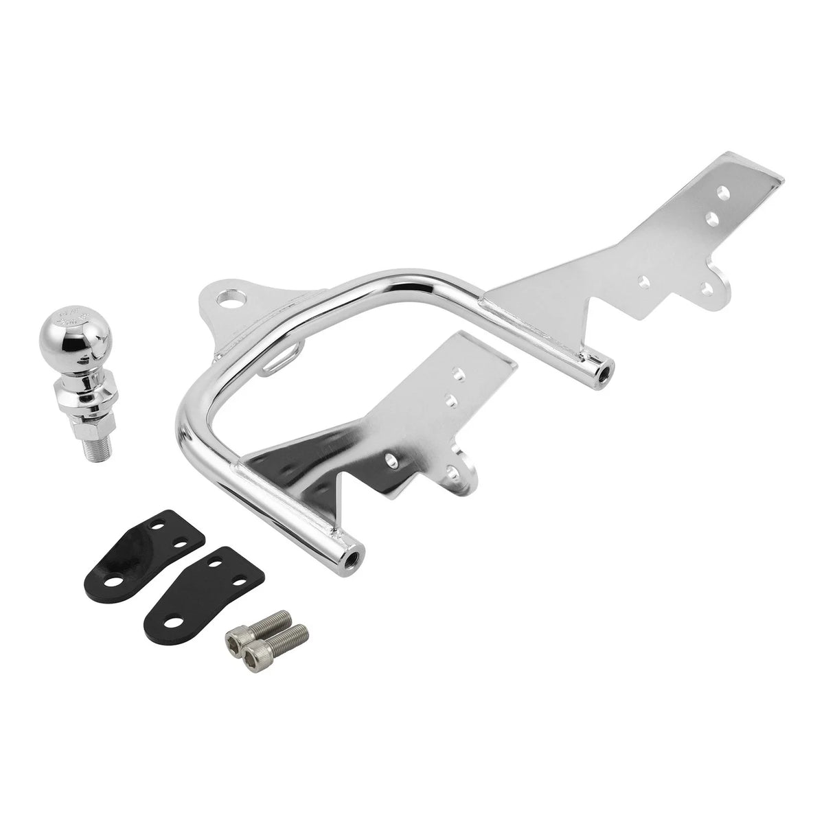 Chrome Trailer Hitch & Ball for Harley Touring Electra Street Road Glide