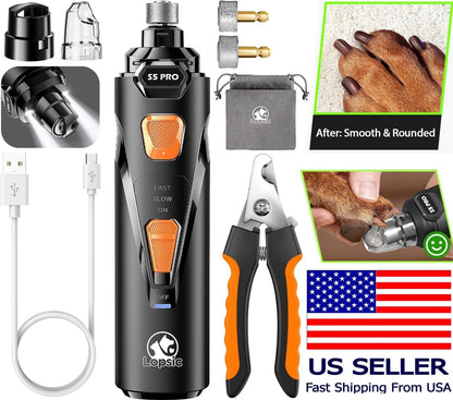 Silent Groom Pro Nail Grinder for Dogs