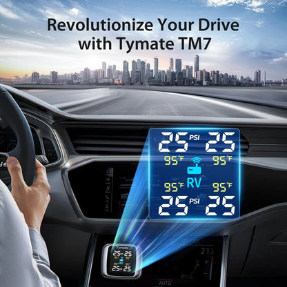 Wireless Tire Pressure Monitoring System for - 4 Sensors