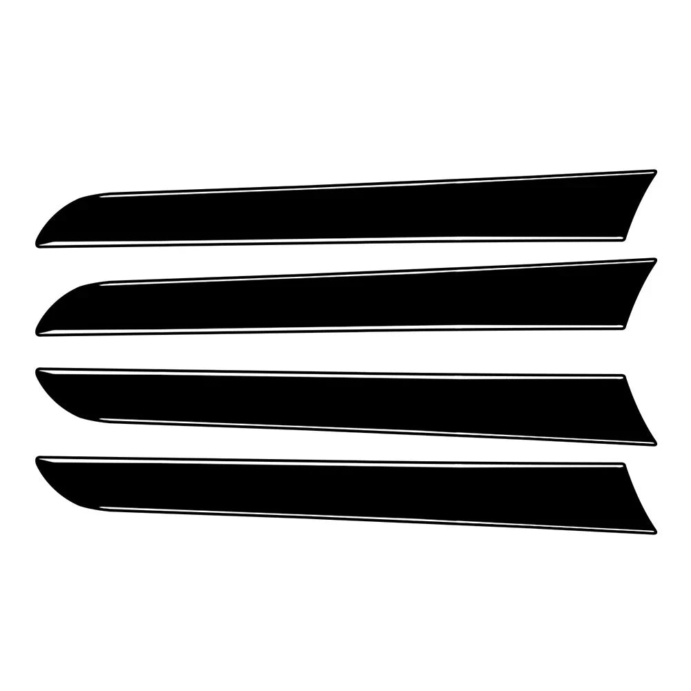 Piano Black Door Handle Trim for Audi A4 B8 A5 (2008–2016)