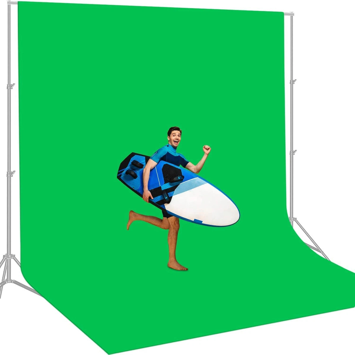 Large Green Screen Backdrop 12x10 FT for Photography