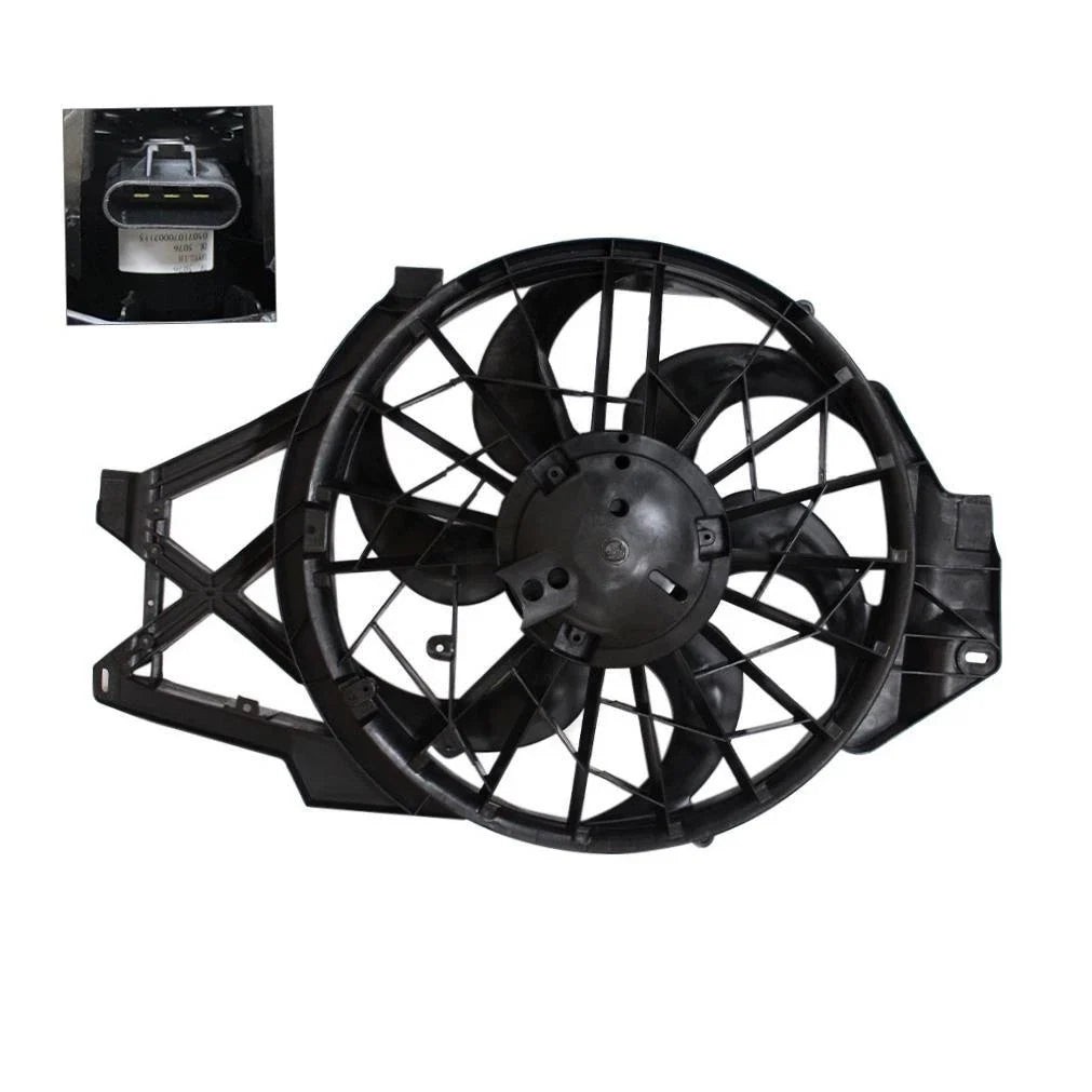 Radiator Cooling Fan Assembly for Ford Mustang 3.8L V6 (1999–2004)