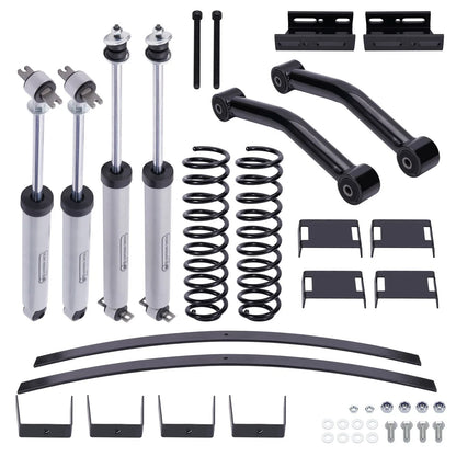 3in Suspension Lift Kit w/ Control Arms for Jeep Cherokee XJ (1984–2001)