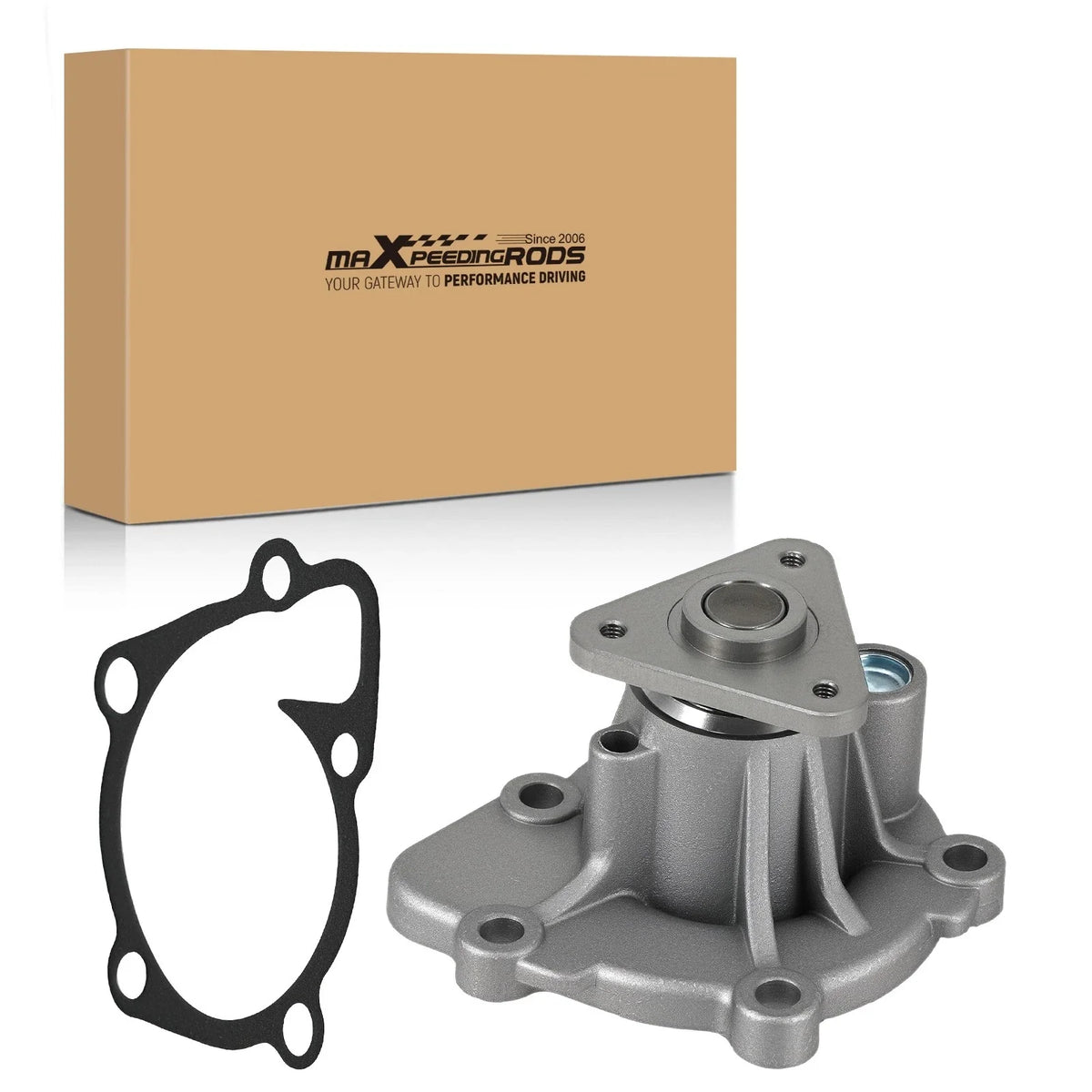 Coolant Pump for Jeep Compass Patriot 2.4L (2007–2015) Aluminum Housing