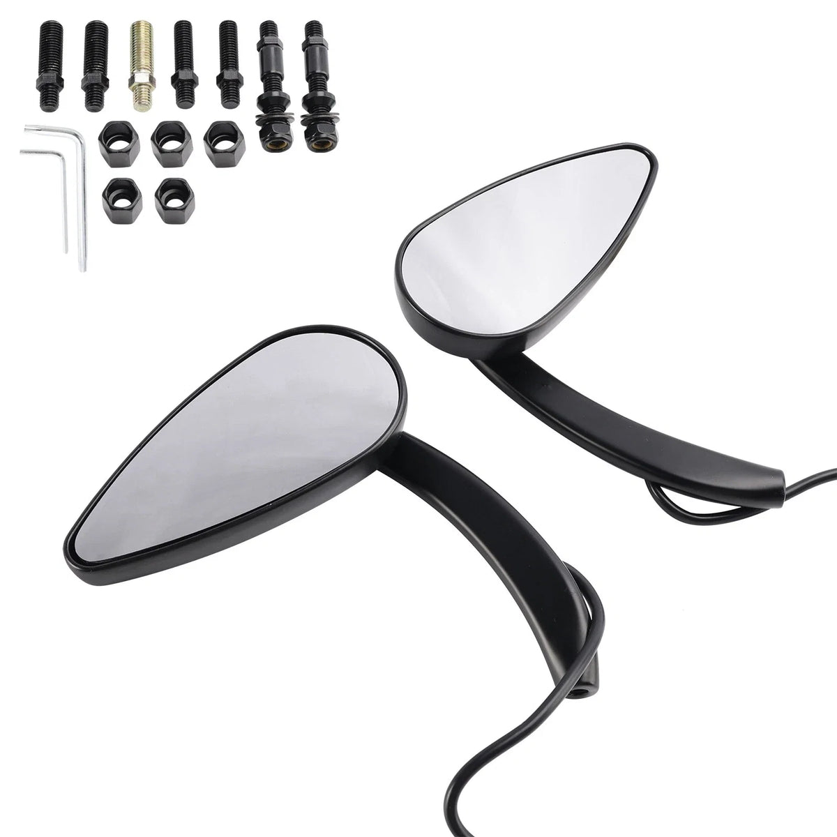 LED Turn Signal Mirrors for Harley Touring, Softail, Dyna, Rocker (2000–2023)