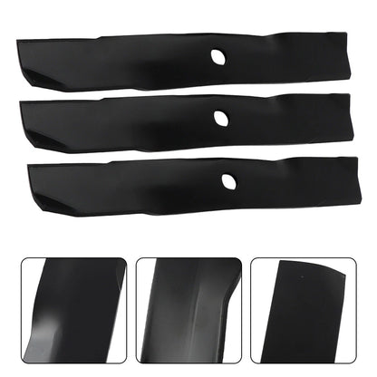3PK Lawn Mower Blades for John Deere Z425 GX335 GX345 (48" Deck)