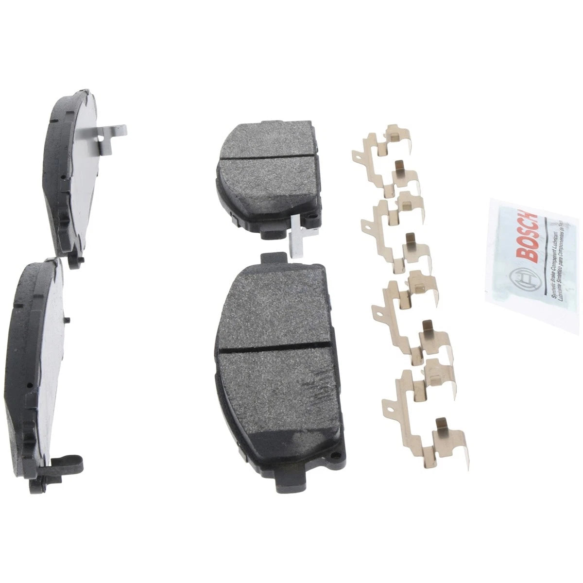 2X BE855H Brake Pad Set Front for Nissan Quest (1999–2009)