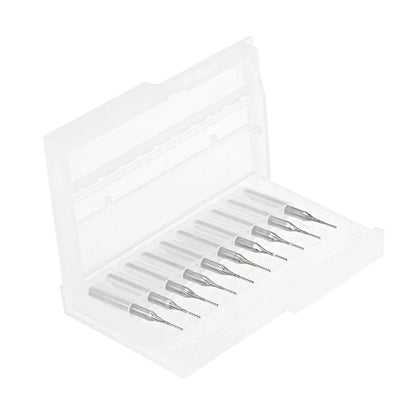 10X 0.7mm Carbide End Mill Engraving Milling Cutter CNC (0.7x5.5mm)