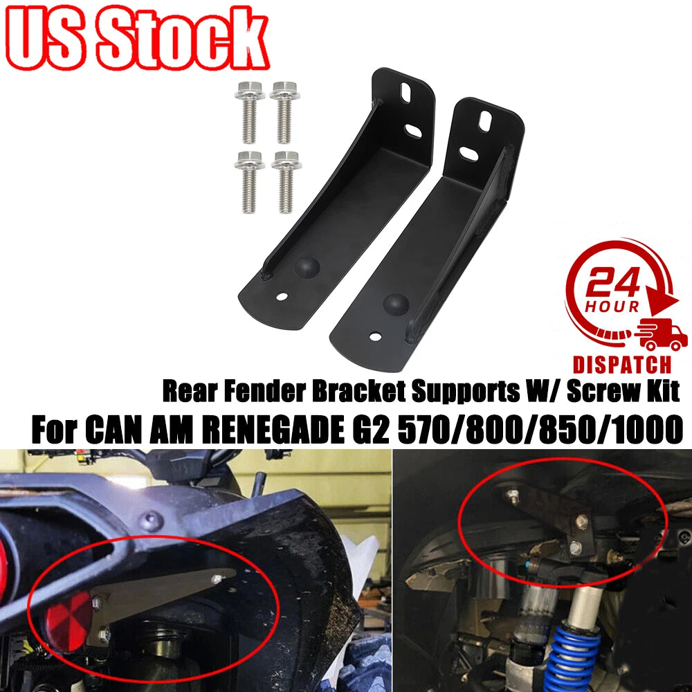 Rear Fender Supports Bracket for Can Am Renegade XMR 570 800 850 1000 (2007–2021)