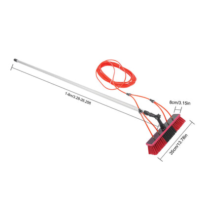 26FT Water Fed Pole Cleaning Brush Tool for Window & Solar Panel