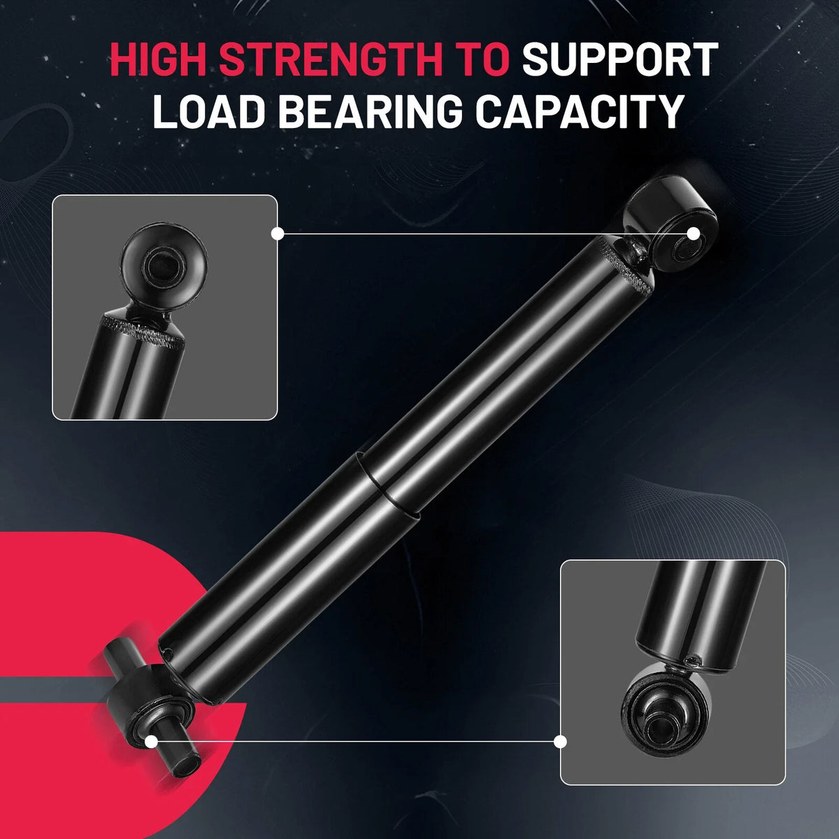 Front Struts + Rear Shock Absorbers for Buick Enclave (2007–2012)