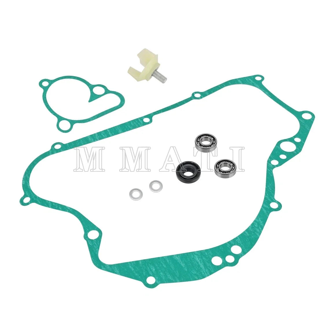 Water Pump Rebuild Kit for Suzuki RM125 (2001–2006) - Impeller, Shaft, Bearing
