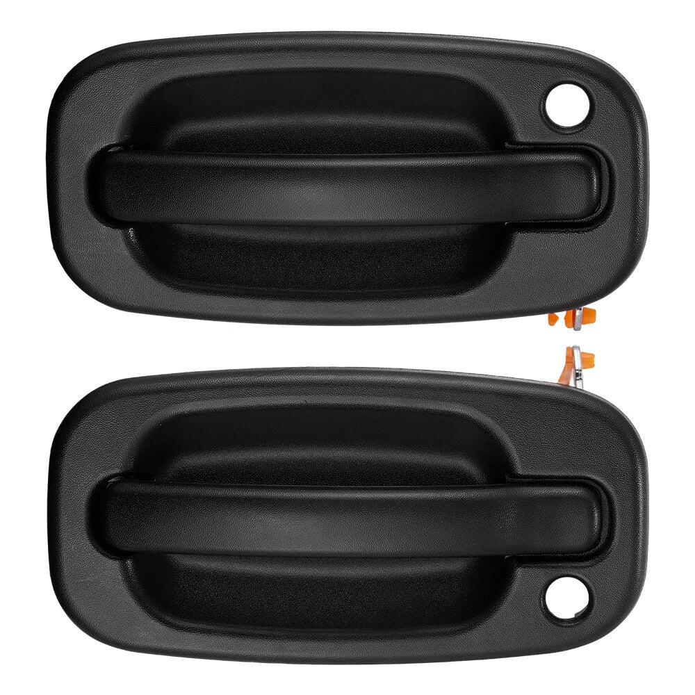 Set of 2 Exterior Door Handles for Chevy Silverado/Suburban (2007–2014)