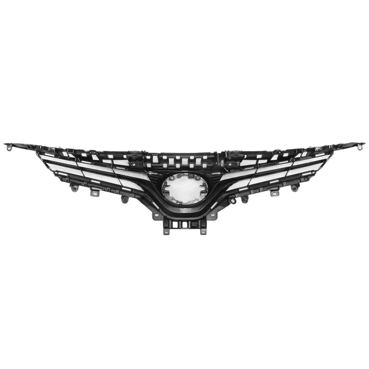 Front Upper Grille Insert for Toyota Camry XLE (2018–2020) w/Badge Slot