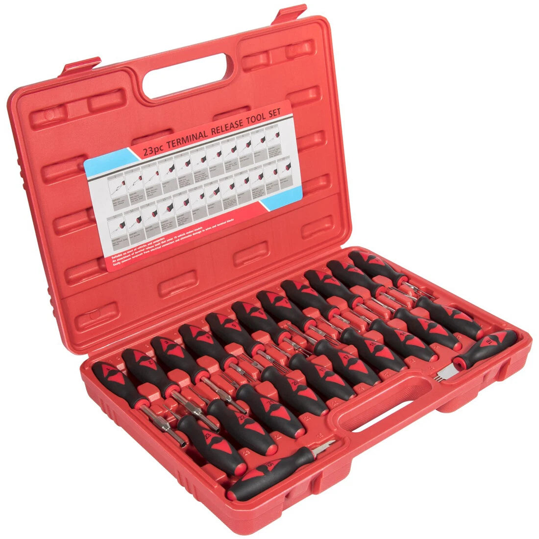 Wire Terminal Electrical Connector Crimp Pin Removal Tool Kit