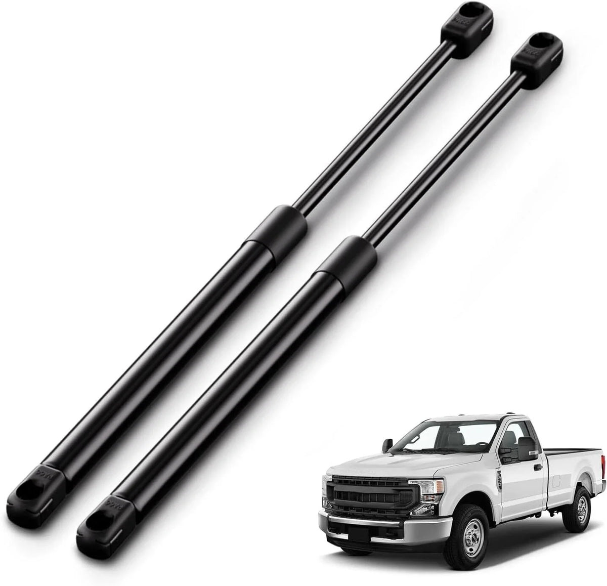 2x Front Hood Gas Lift Supports Strut for 2017-2022 Ford F250 F350 SD