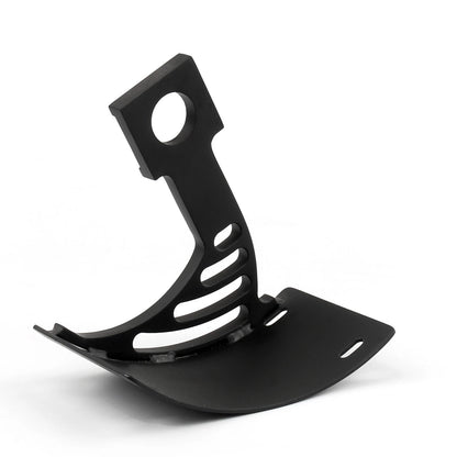 Curved Side Mount License Plate Bracket for Yamaha R1 (2004–2014) FE-569-Black