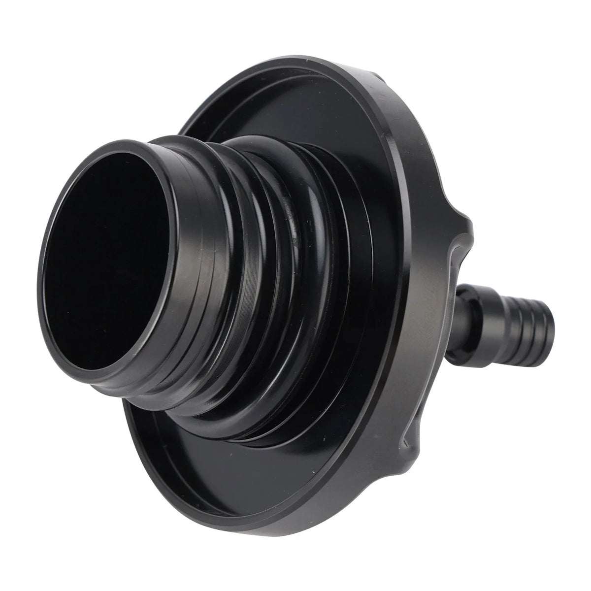 Aluminum Gas Fuel Tank Cap w/Vent Hose for Harley Touring Electra Road Glide (1996–Present)