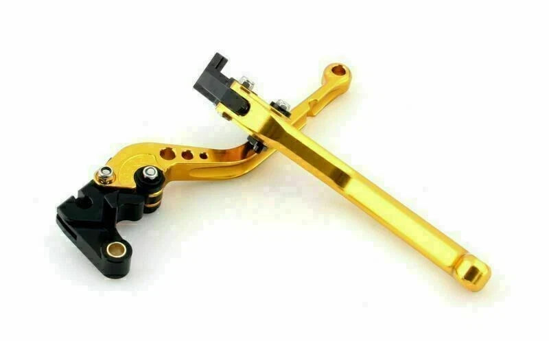 Long Brake Clutch Levers for Suzuki B-King (2008–2011) Gold T9