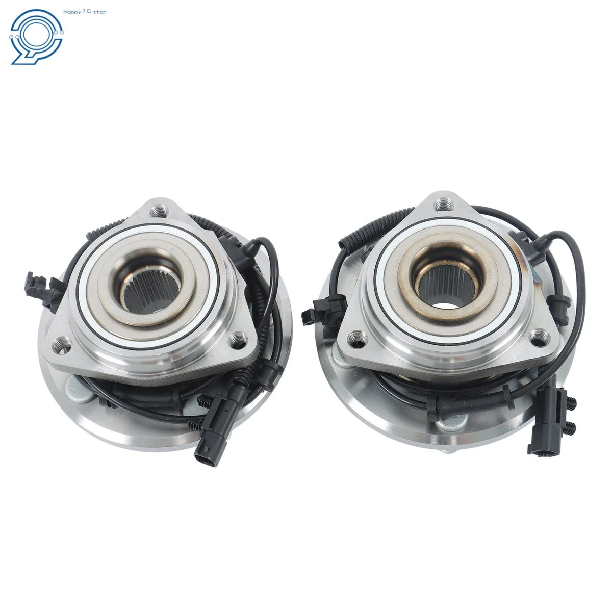 2 Front Wheel Bearing Hub Assembly for Jeep Wrangler (2007–2016)