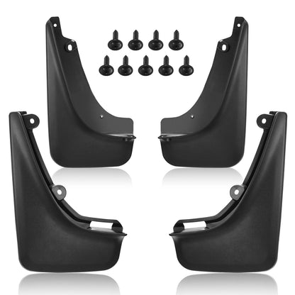 Set of 4 Splash Guard Mud Flaps for Jeep Cherokee (2019–2021)
