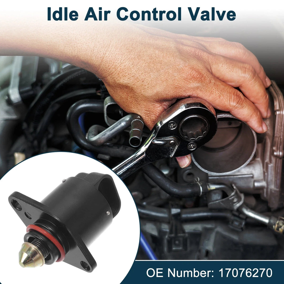 Idle Air Control Valve for Chevrolet Camaro (1995–1997) No. 17076270