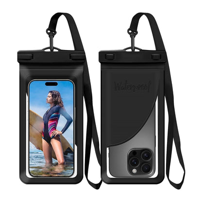 Waterproof Phone Pouch for Beach Cruise (8.3 Inch, IPX8)
