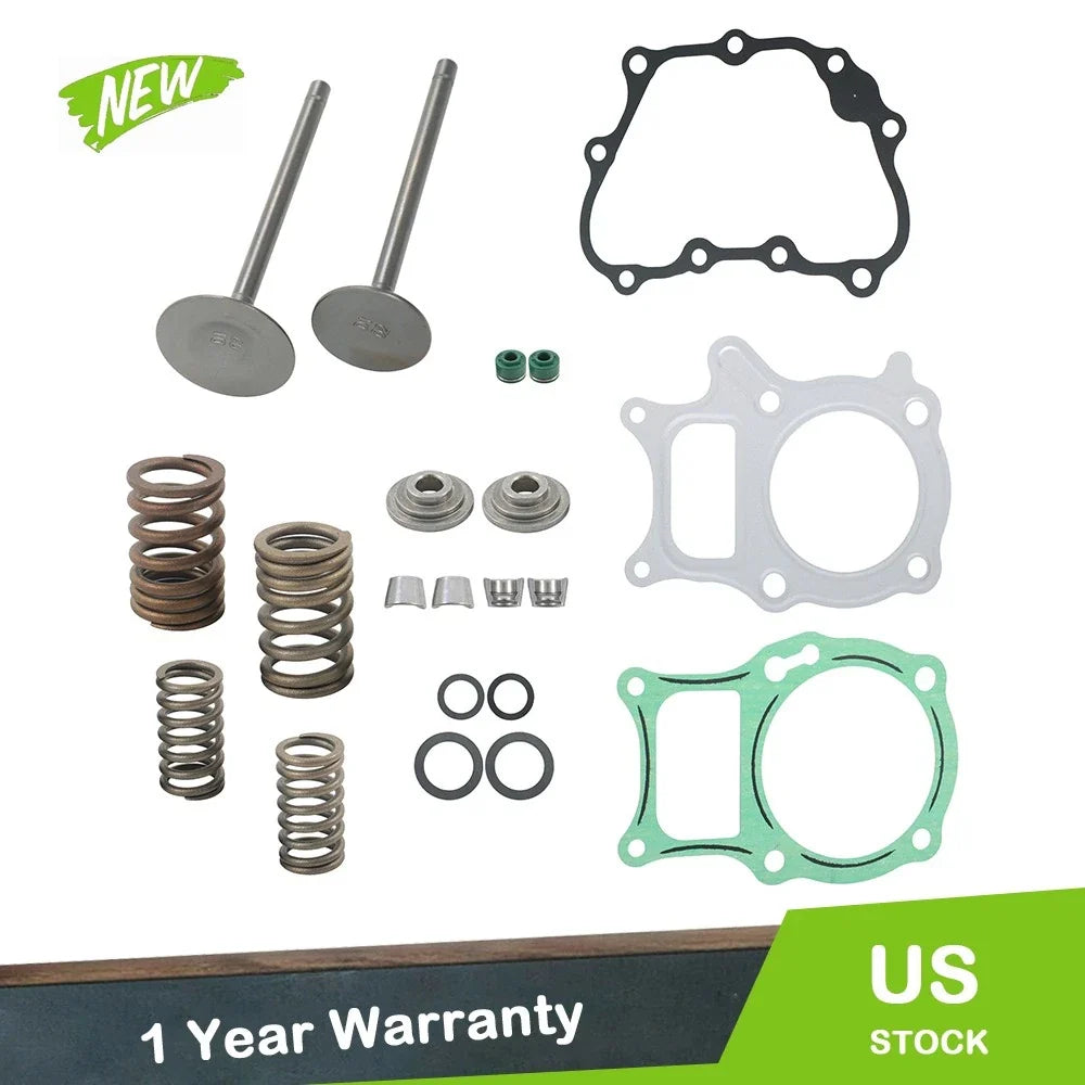 Valve Kit Gasket Set for Honda Recon 250 TRX250 2x4 (2002–2018)