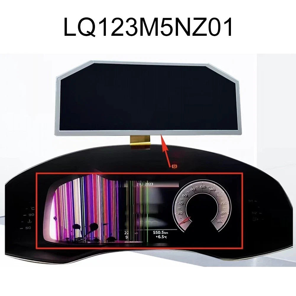 12.3 Inch Car Dashboard Display LQ123M5NZ01 for Audi Q3 Q5 Q7 Q8 A6 A8