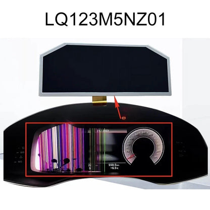 12.3 Inch Car Dashboard Display LQ123M5NZ01 for Audi Q3 Q5 Q7 Q8 A6 A8