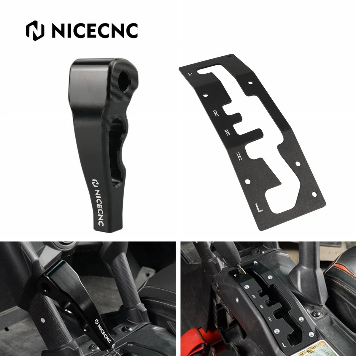 Shift Gate Plate & Knob for Can-Am Maverick X3 R RR (2017–2023)