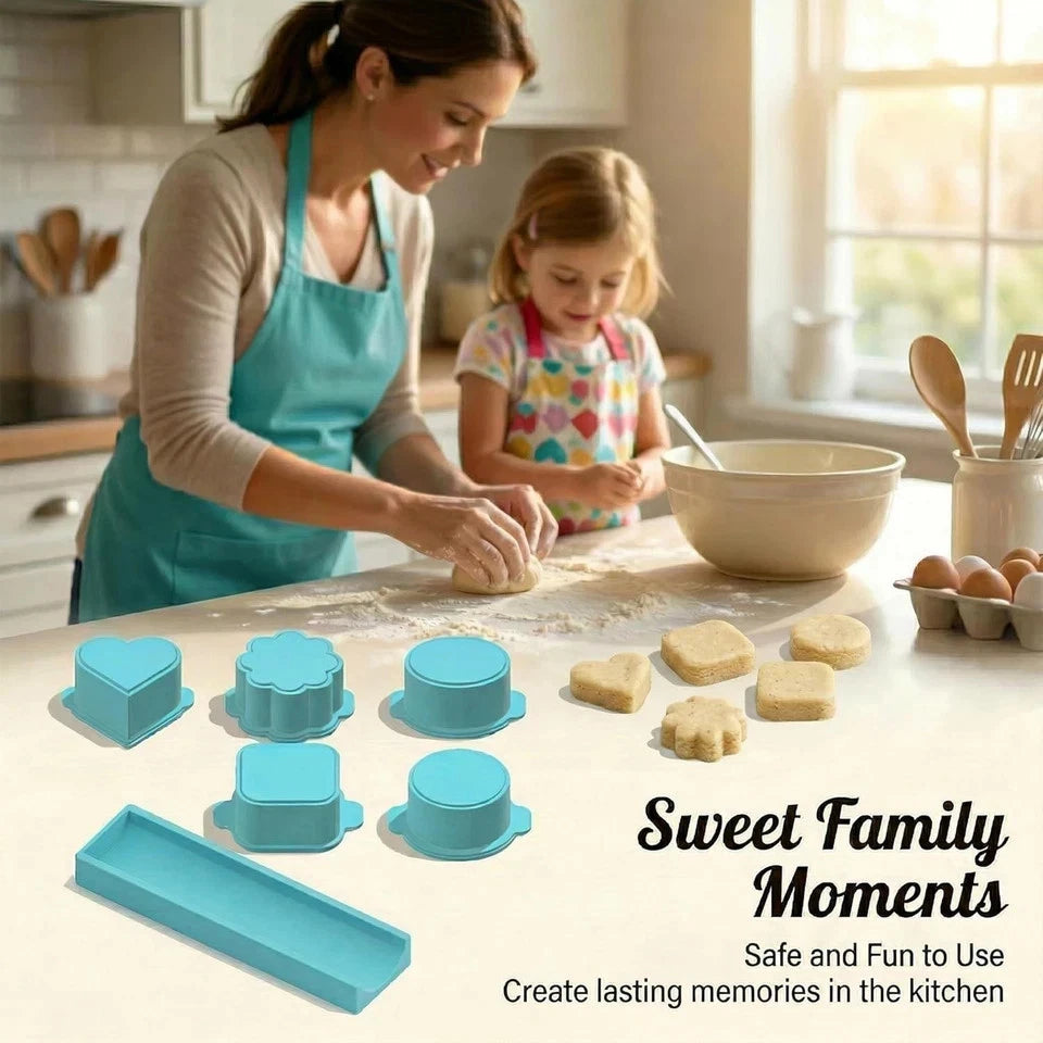 Set of 4 Cake Pop Molds - Heart, Square, Cloud, Oval Shapes 3D Printed
