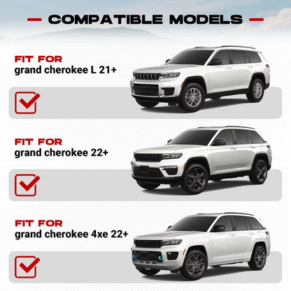 Roof Rack Cross Bars for Jeep Grand Cherokee L & WL (2021–2023)
