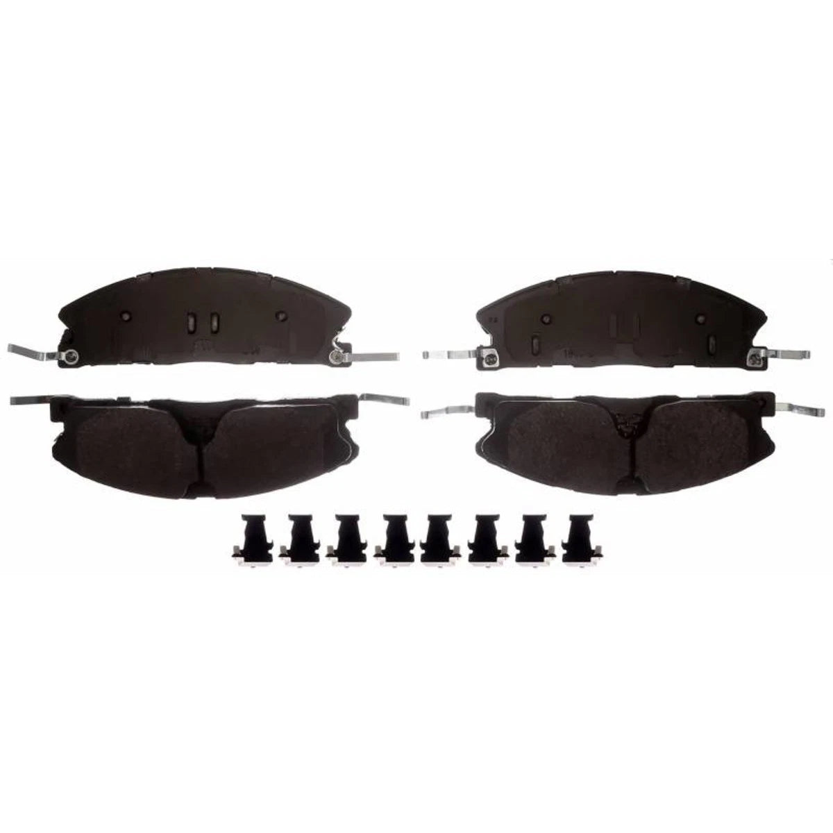 Set of 4 Brake Pad Sets for Ford Explorer Taurus Flex (2013–2019) 17D1611AMHPVF1