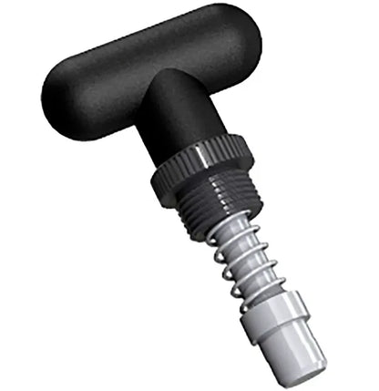 Weld Mount Spring Loaded T-Handle for Innovative Components PI1, 2T1.5-B-TR6